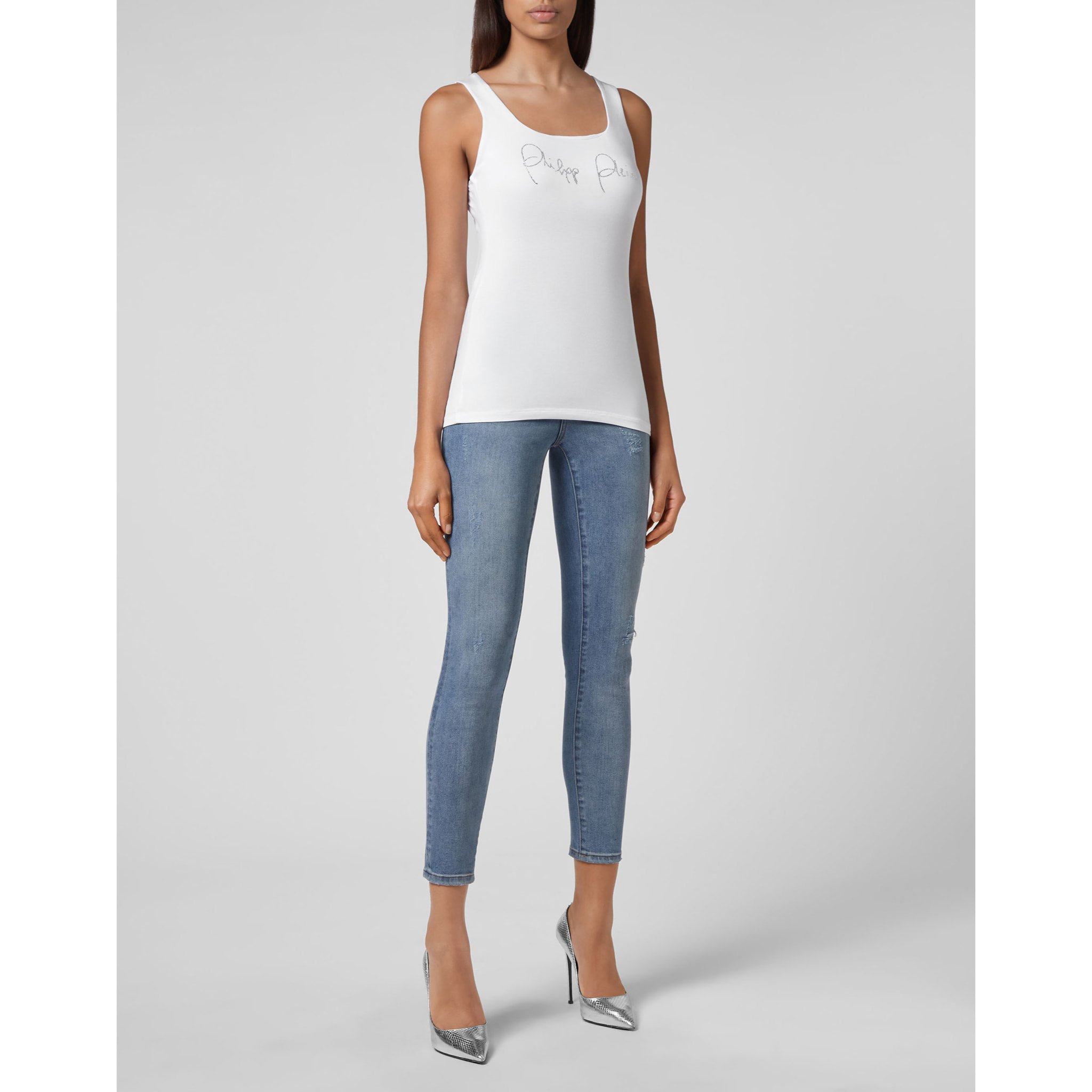 PHILIPP PLEIN Camiseta de tirantes