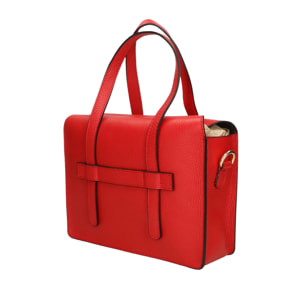Borsa a mano da donna - Modello Cielia - Vera pelle - 25.0 x 20.0 x 8.0 cm
