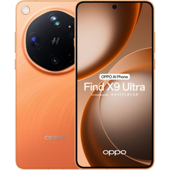 Smartphone OPPO Find X9 Ultra 5G 512Go Canyon Orange