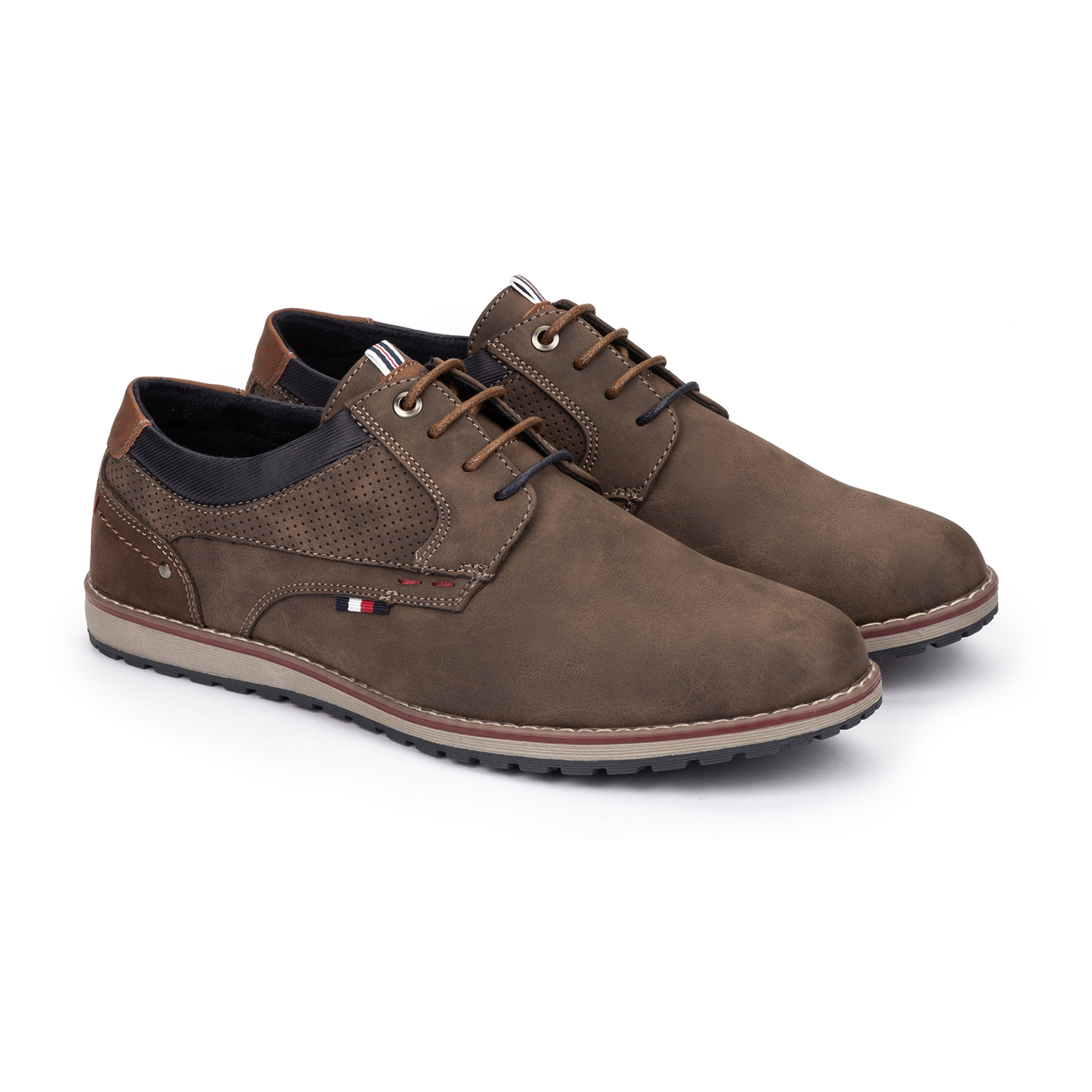 Zapatos Casual Con Cordones para Hombre