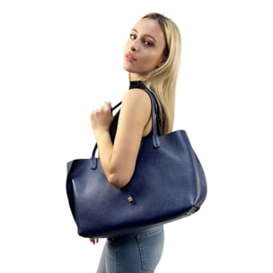 Bolso de hombro Cheval Firenze Clarice Azul