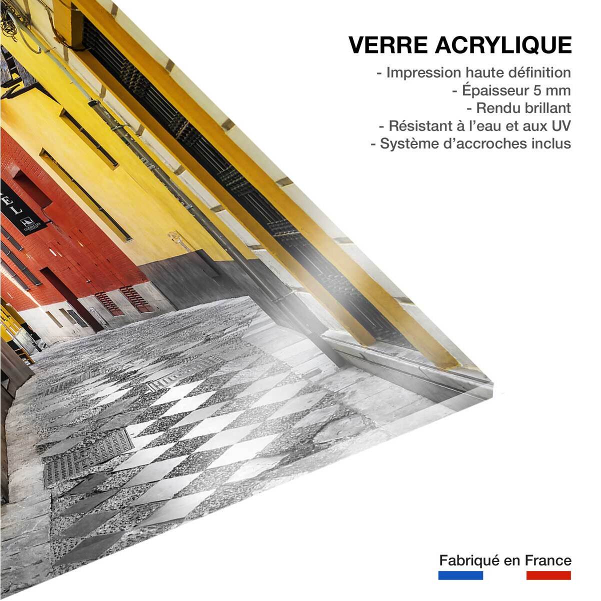 Tableau spain street Tableau plexiglas