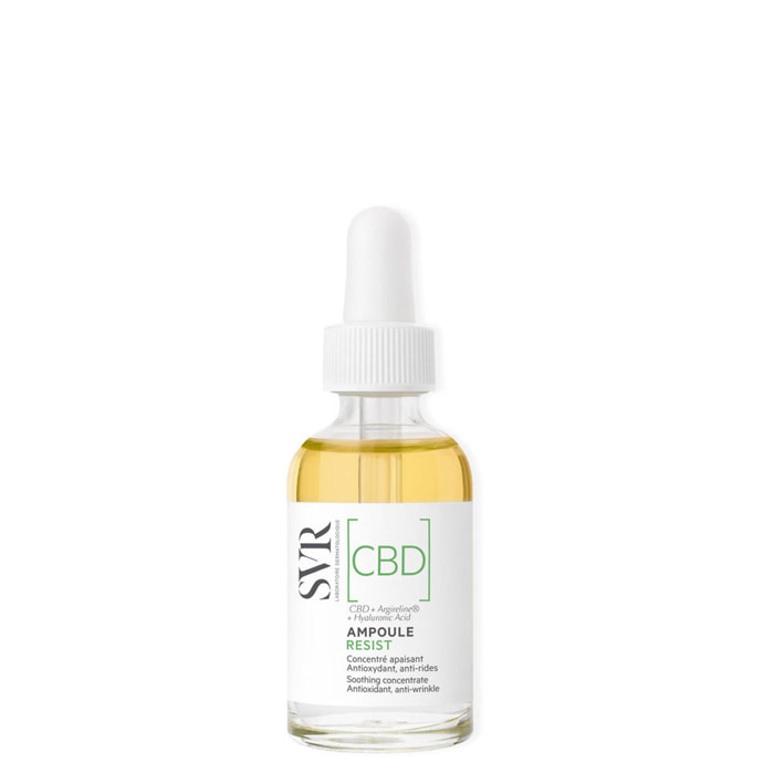 Ampoule Resist [CBD] - Le bi-sérum apaisant, antioxydant et anti-rides