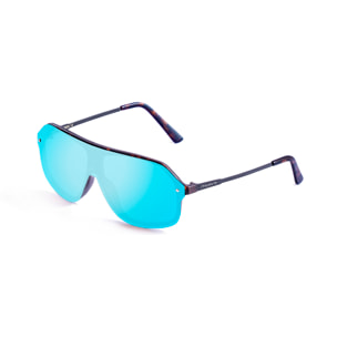 Gafas de sol PALO ALTO BROOKLYN - Demi marrón y azul cielo / Plana