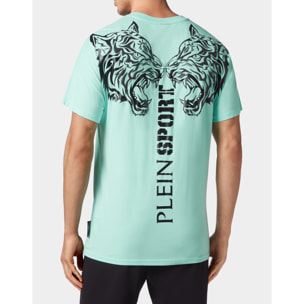 PLEIN SPORT Camiseta Cuello Redondo TIGER