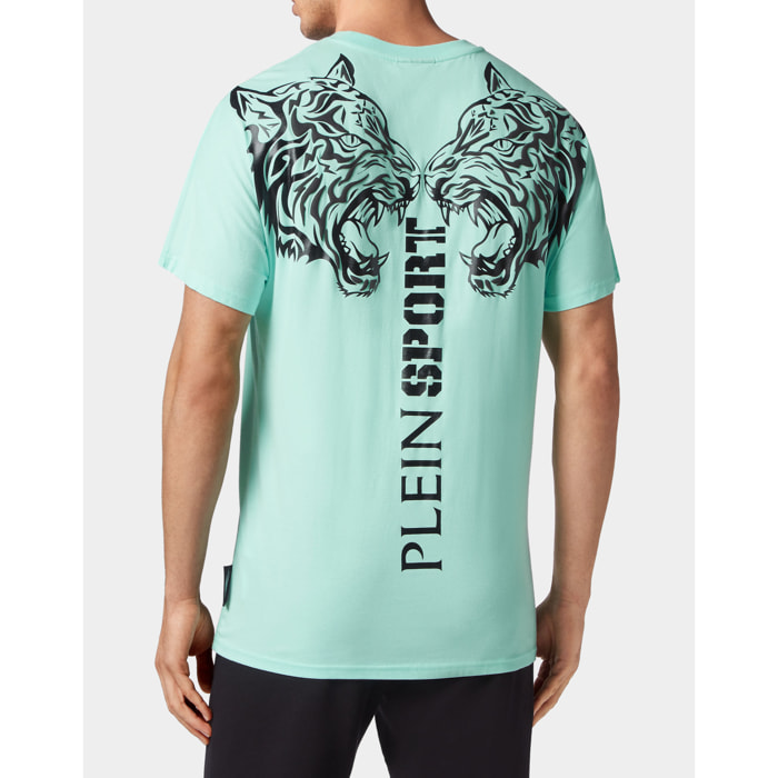 PLEIN SPORT Camiseta Cuello Redondo TIGER