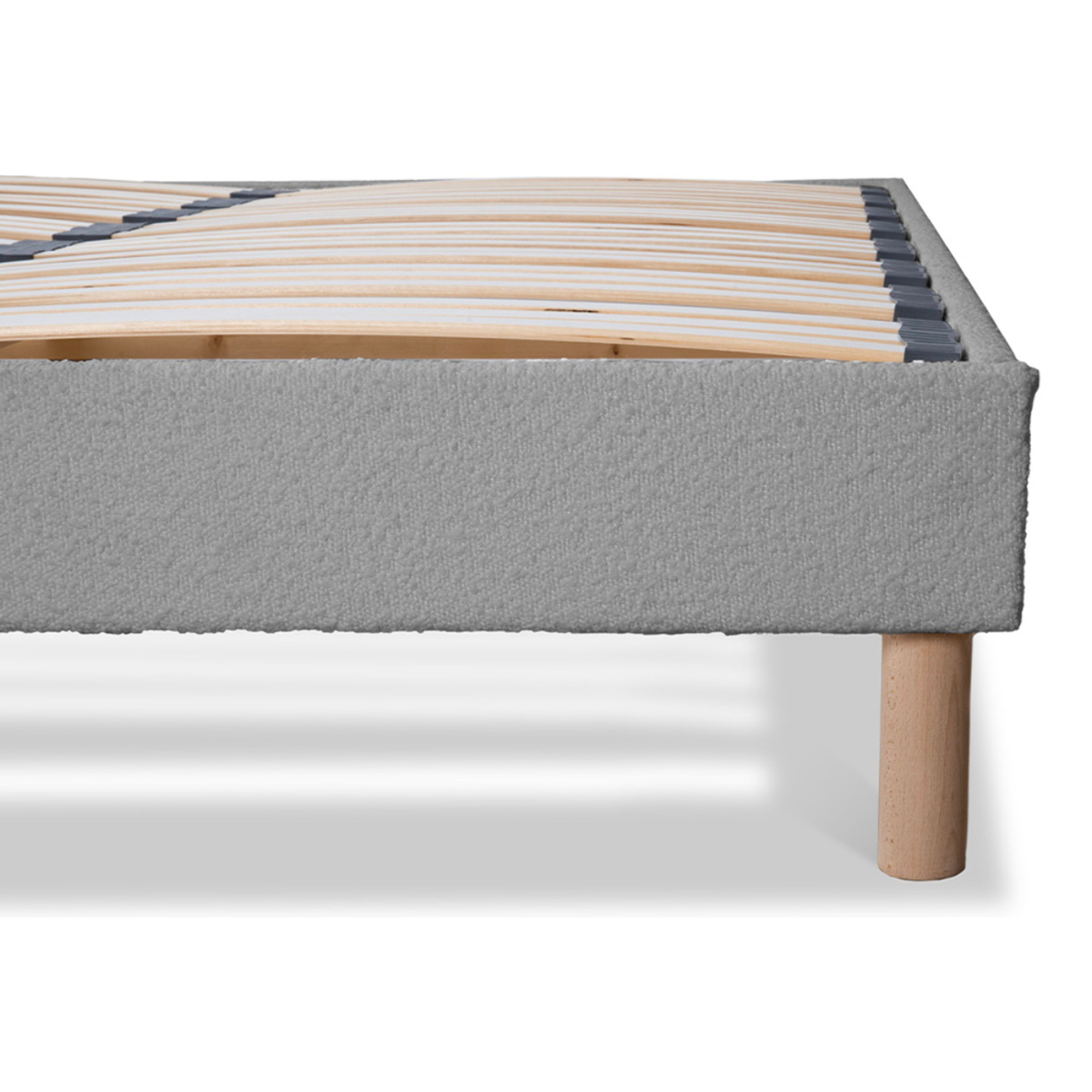 Sommier en Kit laine bouclée - 1 place