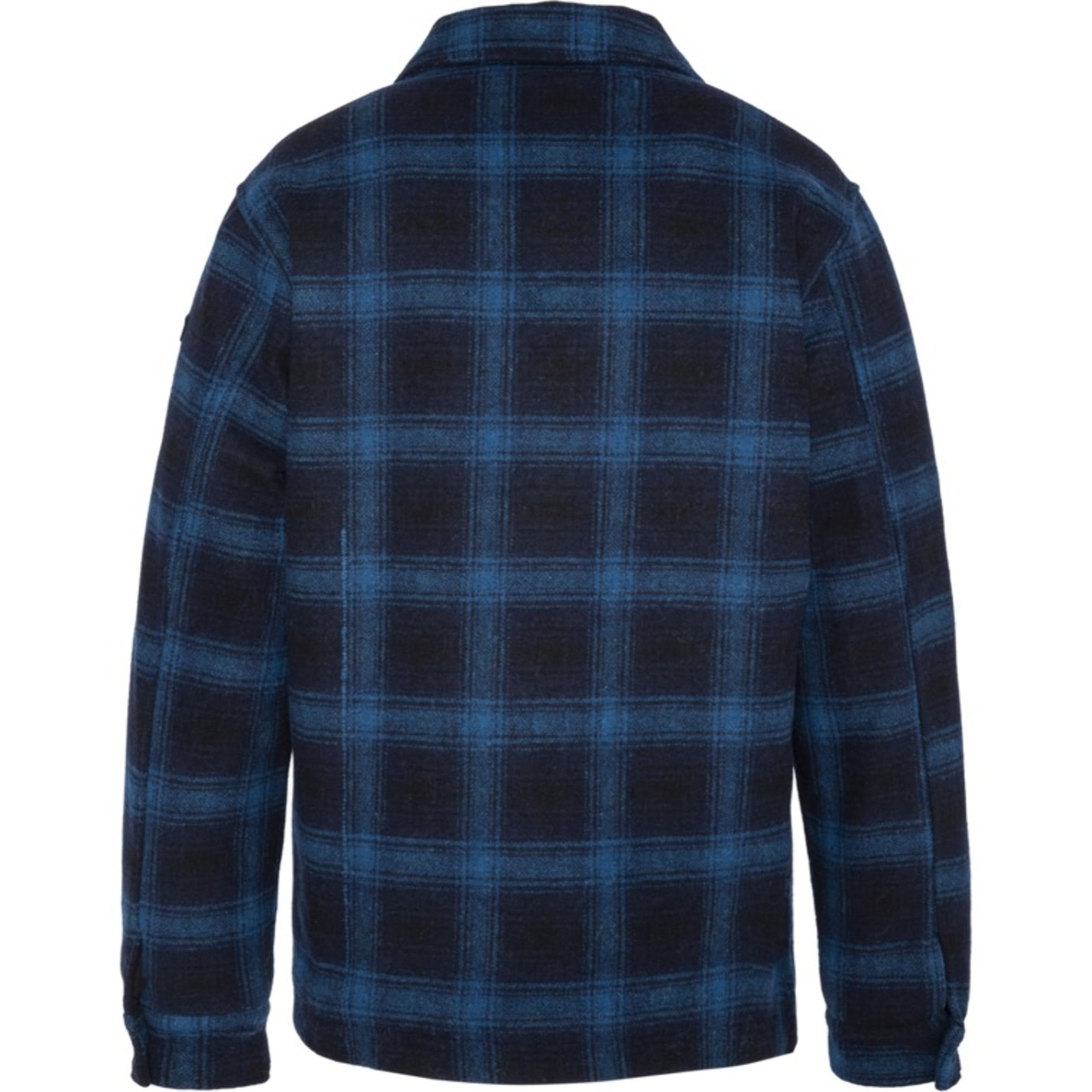 TIMBER1BUTTONED SHIRT IN WOOL CLOTH WITH SHERPA LINING60% POLYESTER 40% WOOLBLUE CHECKS