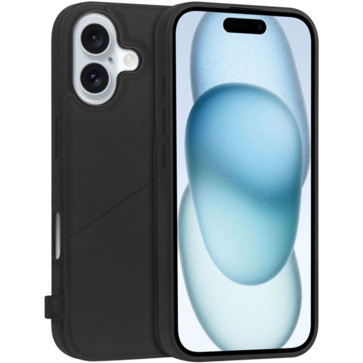 Coque ADEQWAT iPhone 16 Plus 3 en 1 - Noir