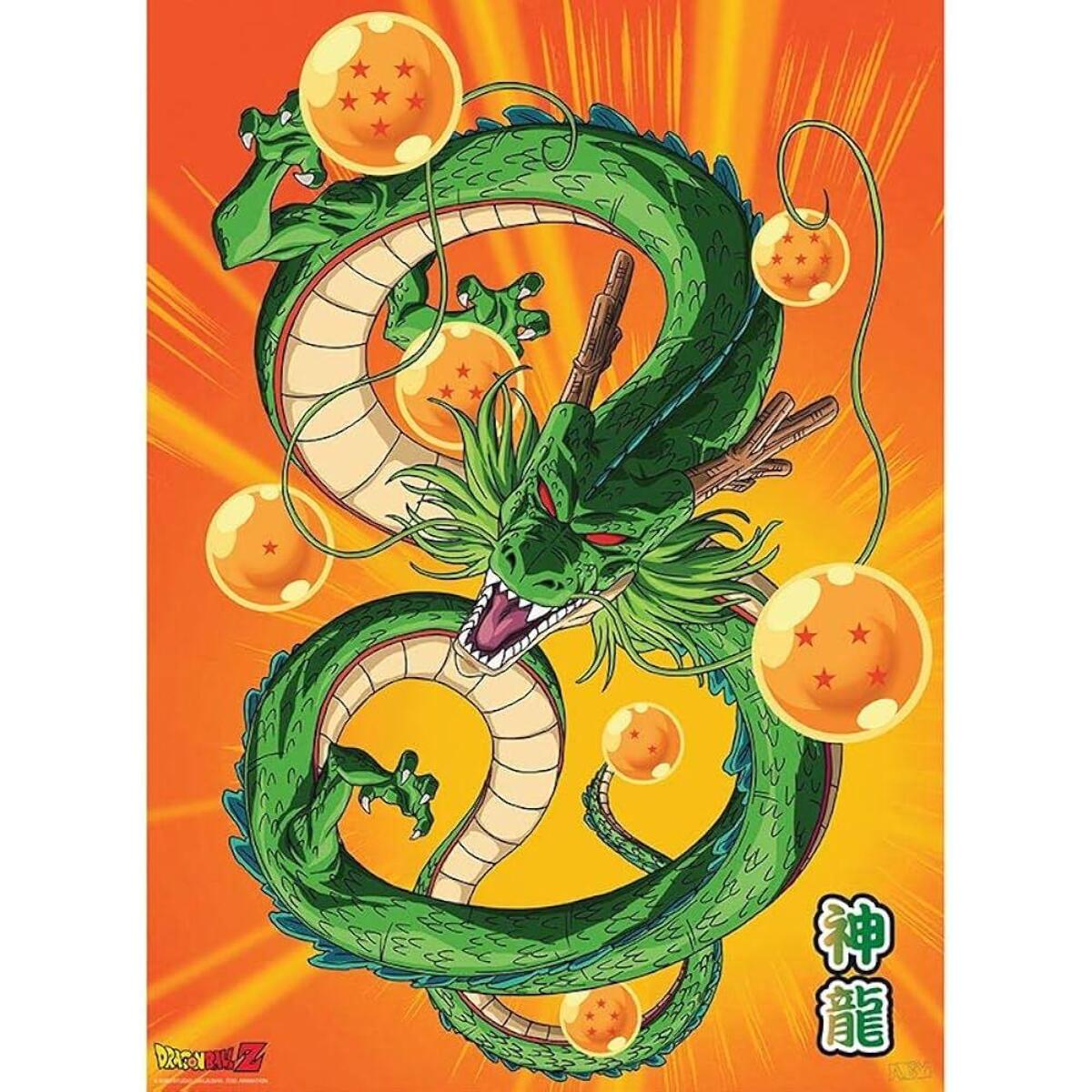 Dragon Ball Goku e Shenron Set 2 Posters 52 x 38 cm Gbeye