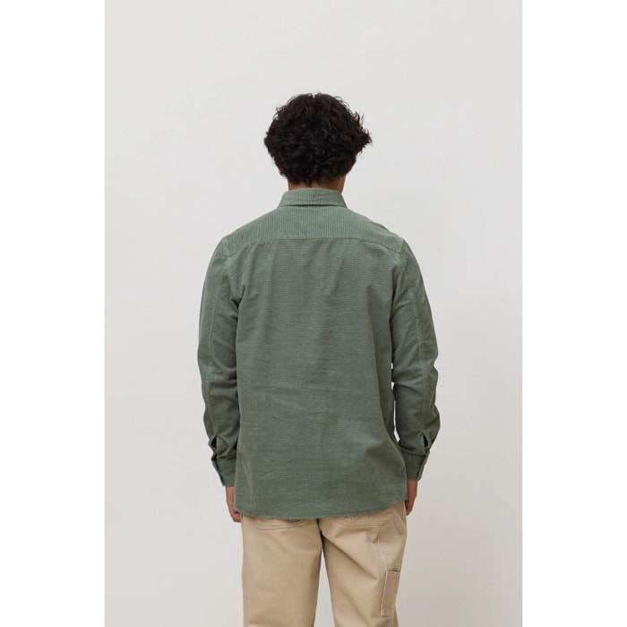 SOBRECAMISA WAFFLE SAGE