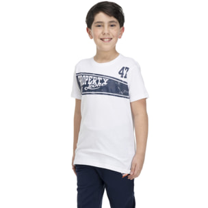 Camiseta infantil de manga corta Bienvenidos