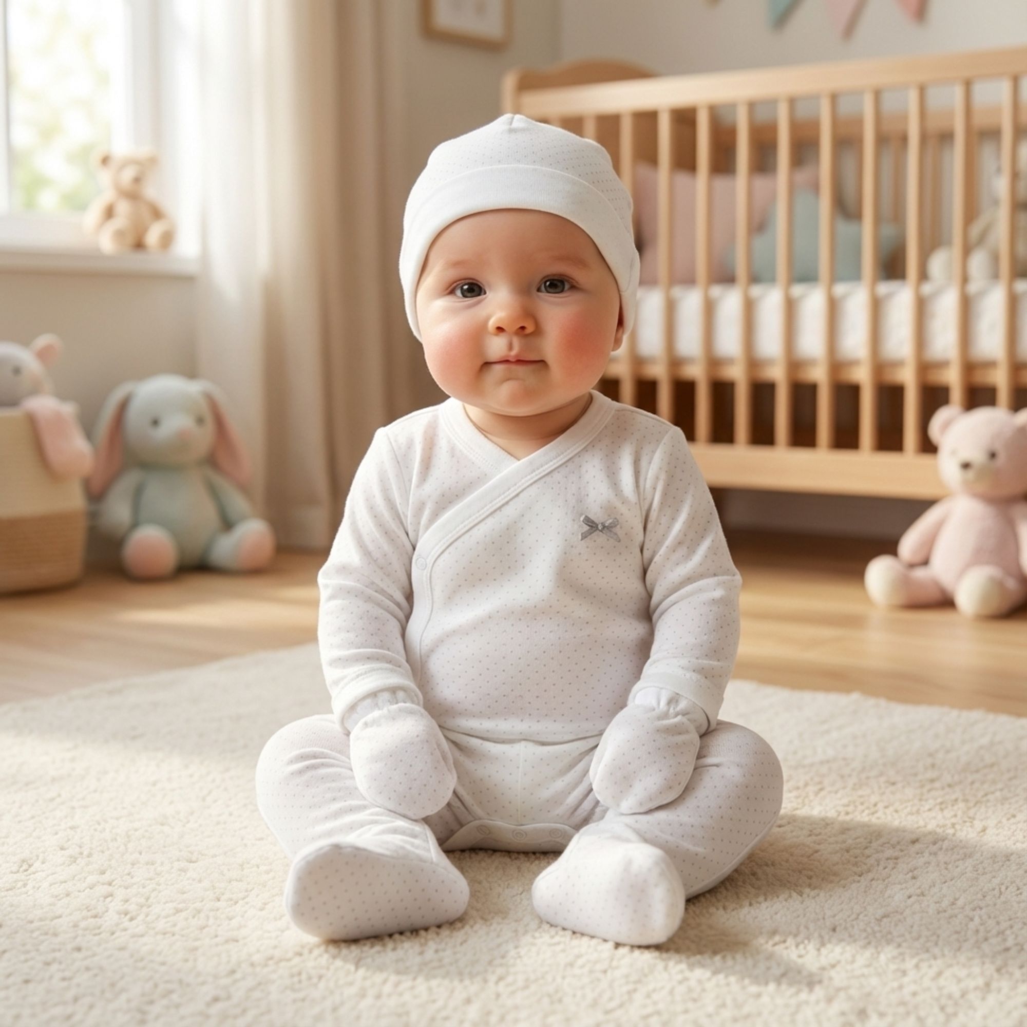 Pack Nacim. Topitos Gris Talla 1