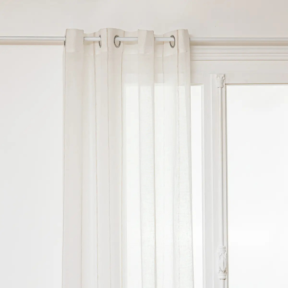 Voilage "Nata" blanc 140x240cm
