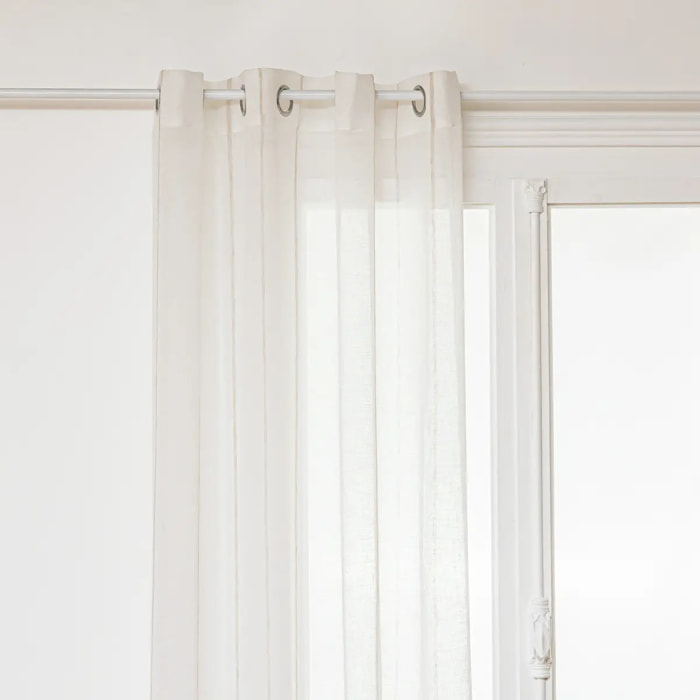 Voilage "Nata" blanc 140x240cm