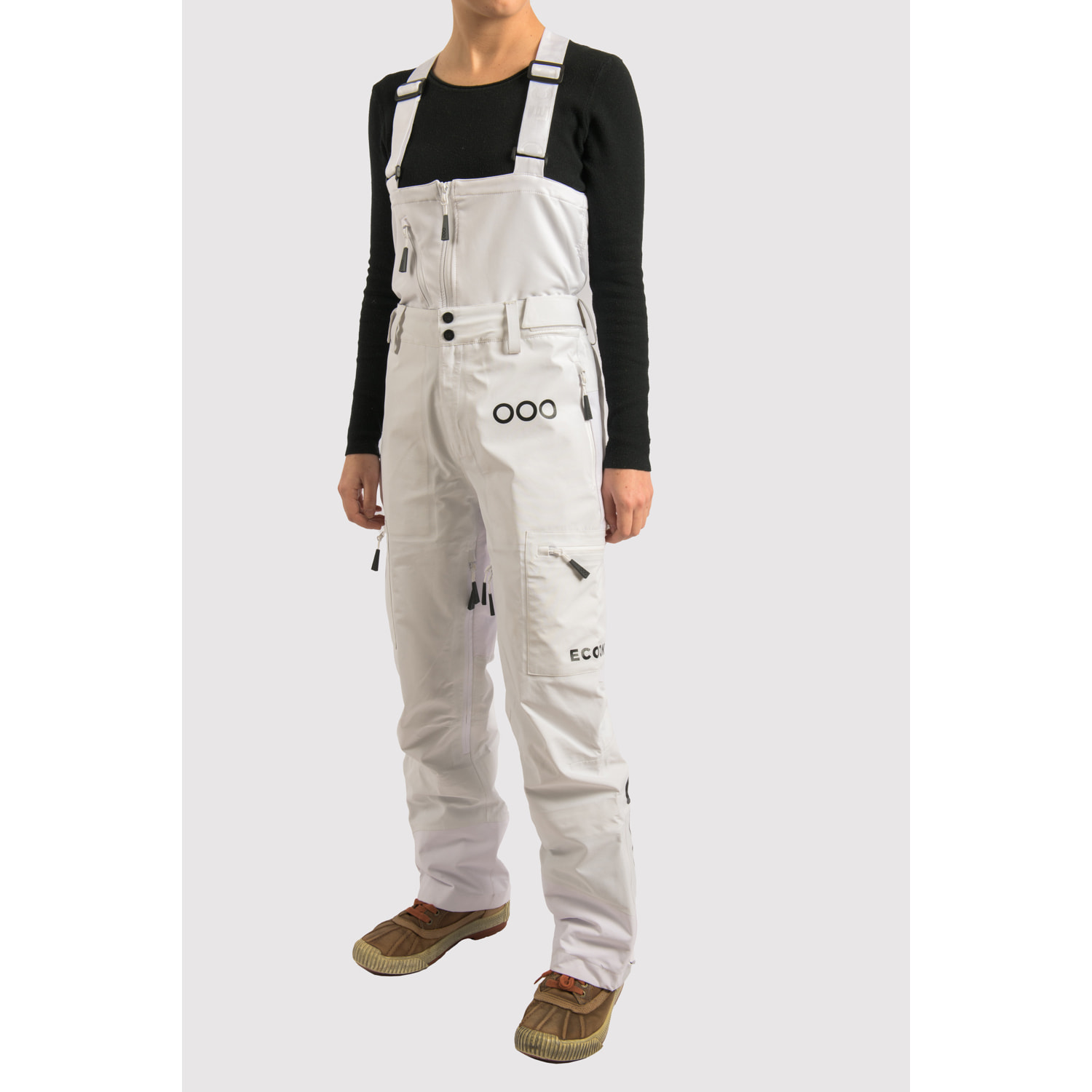 Pantalones para mujer ECOON ECOExplorer Pants Women - Blanco