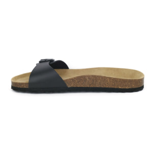 SANDALIA BIARRITZ BABUNKERS NEGRO