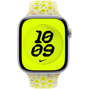 Bracelet APPLE 46 mm - S/M Sport Nike Volt Splash