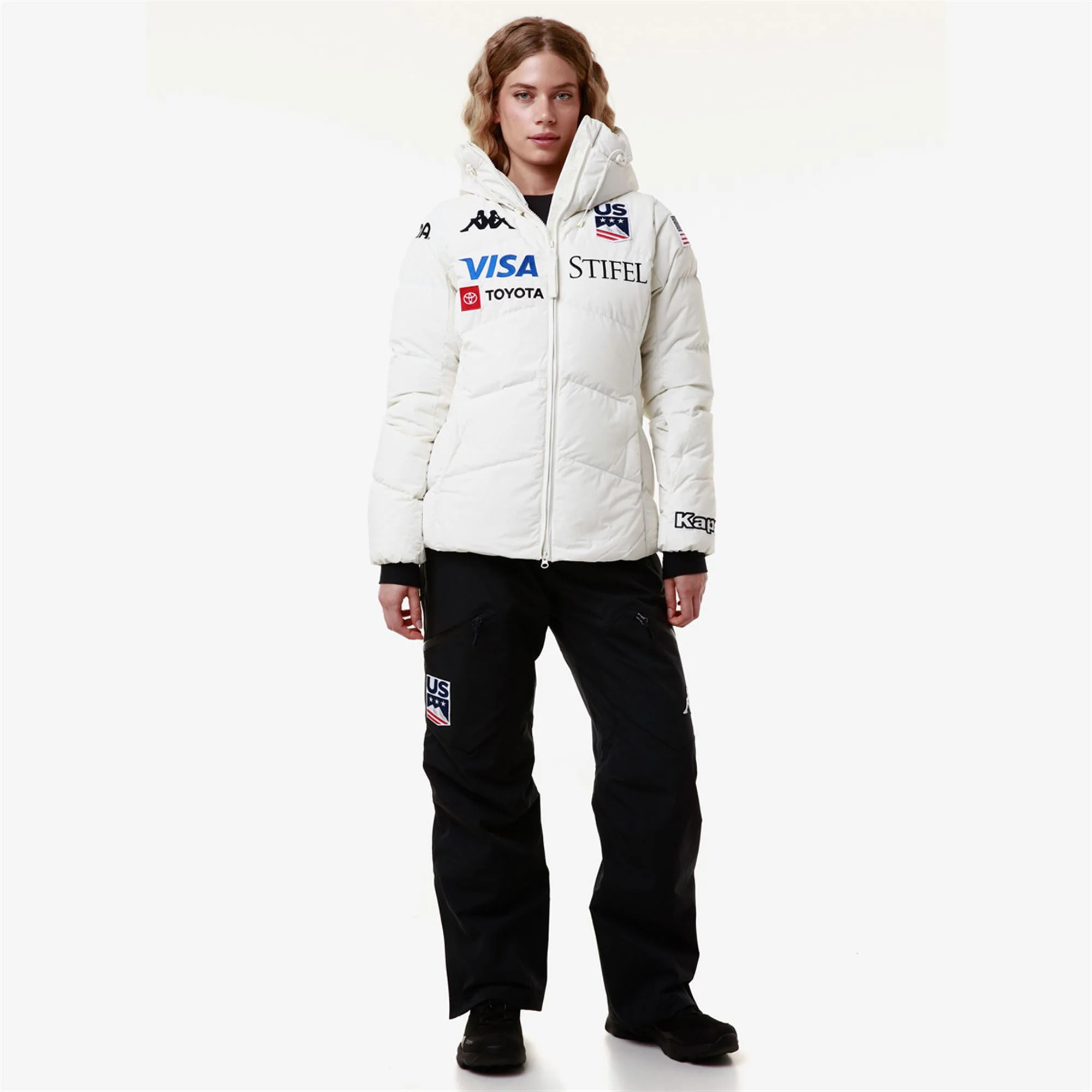 Kappa - Giacche Donna Bianco - 6Cento 668 Us