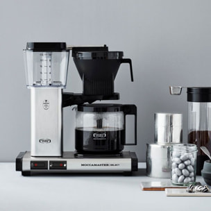 Cafetière filtre MOCCAMASTER Polished Silver