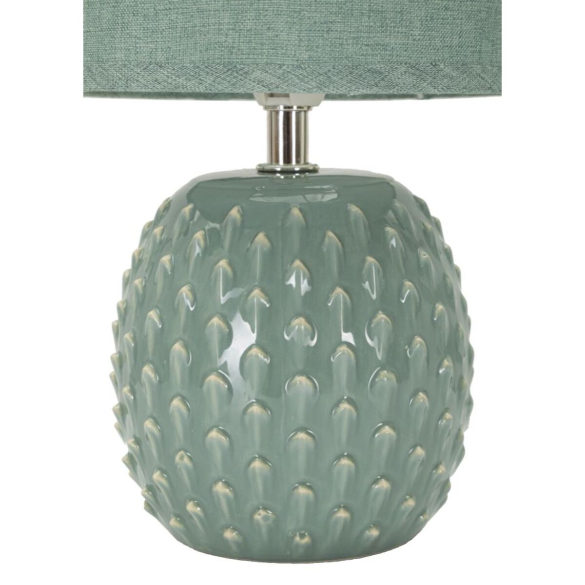LAMPADA DA COMODINO PONTUS TURCHESE CM Ø 14X27
