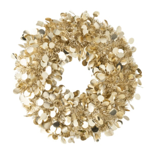 J-Line Couronne Pailleté - polystyrène - champagne - small