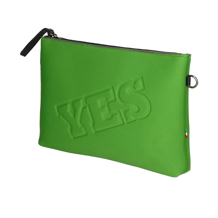 Borsa a spalla da donna - Modello Ottavia - Neoprene - 24.0 x 32.0 x 5.0 cm