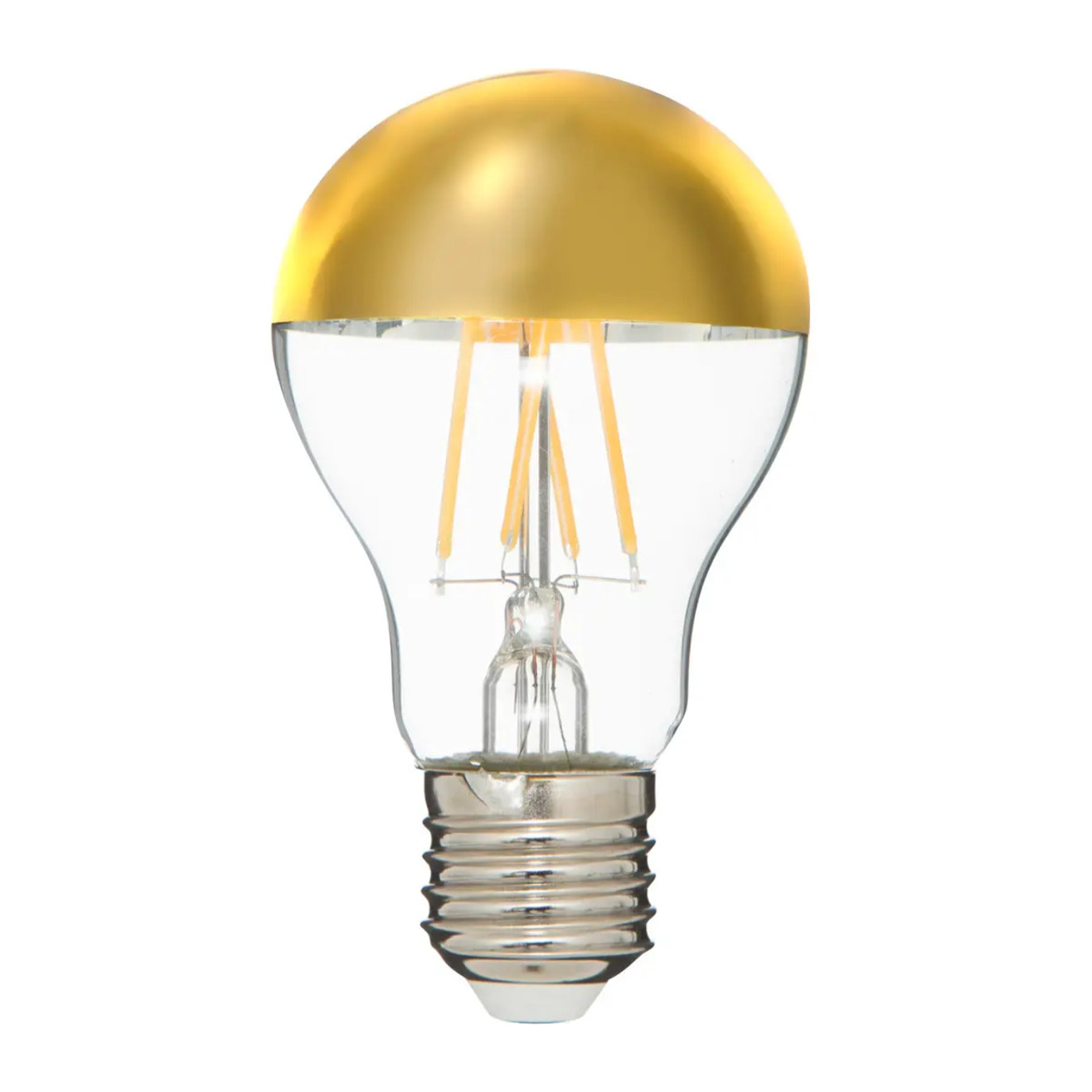 Ampoules LED - verre - doré - E27