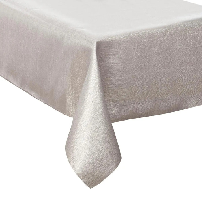 Nappe de Noël "Colorama de Noël" blanc 140x360cm
