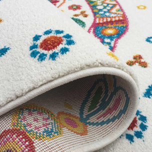 Petit tapis enfant Tête de Mort mexicaine