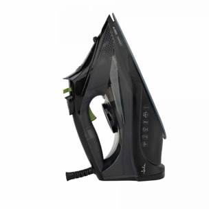 Plancha de vapor JATA JEPL2401 con suela cerámica. Autolimpieza. Antical. 3000 W