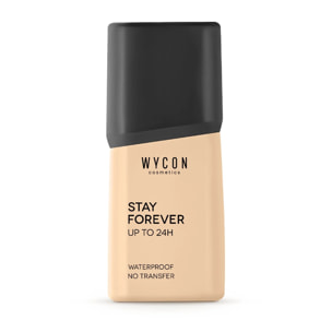 STAY FOREVER Fondotinta waterproof, long lasting 24h e no transfer