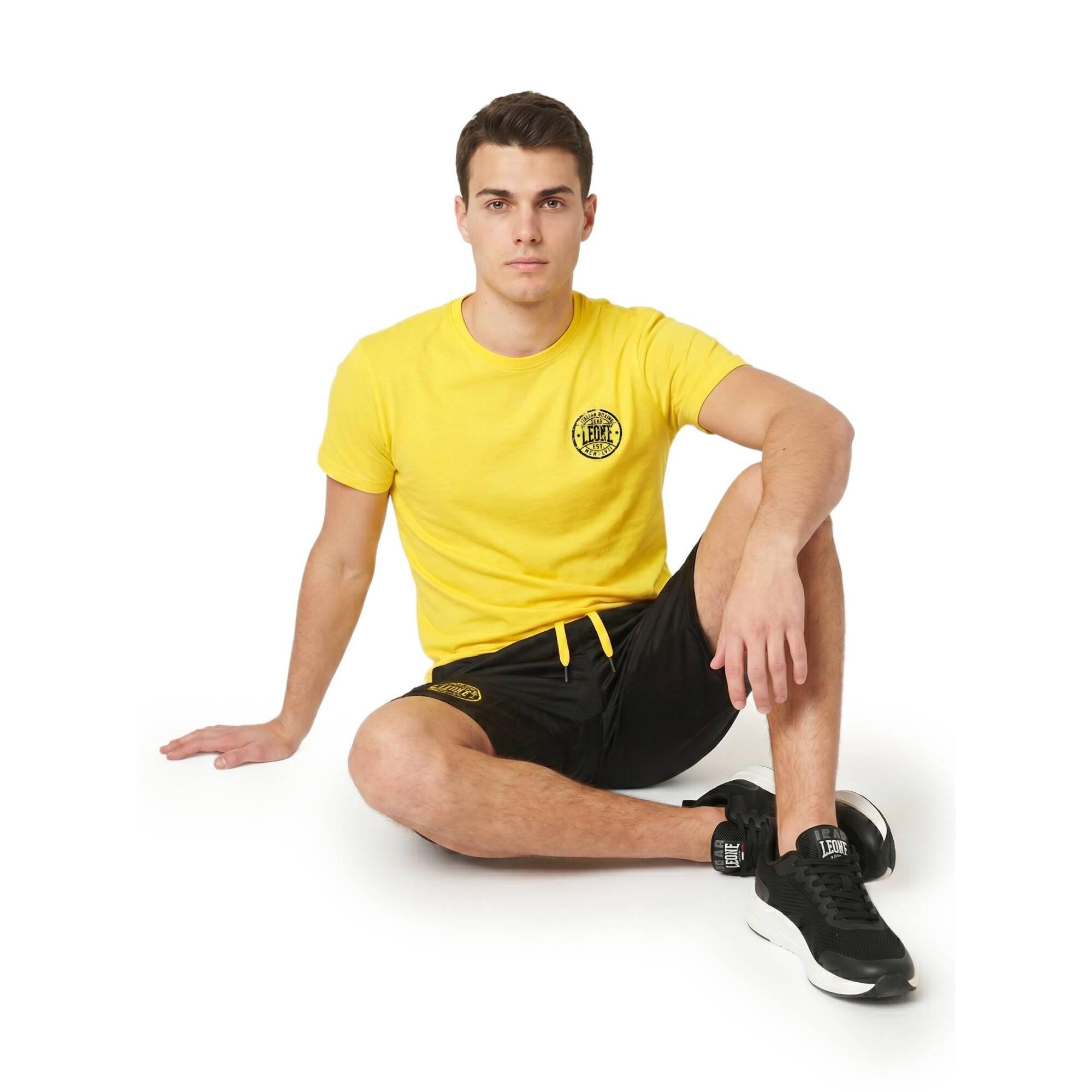 Completo uomo t-shirt + bermuda Fluo