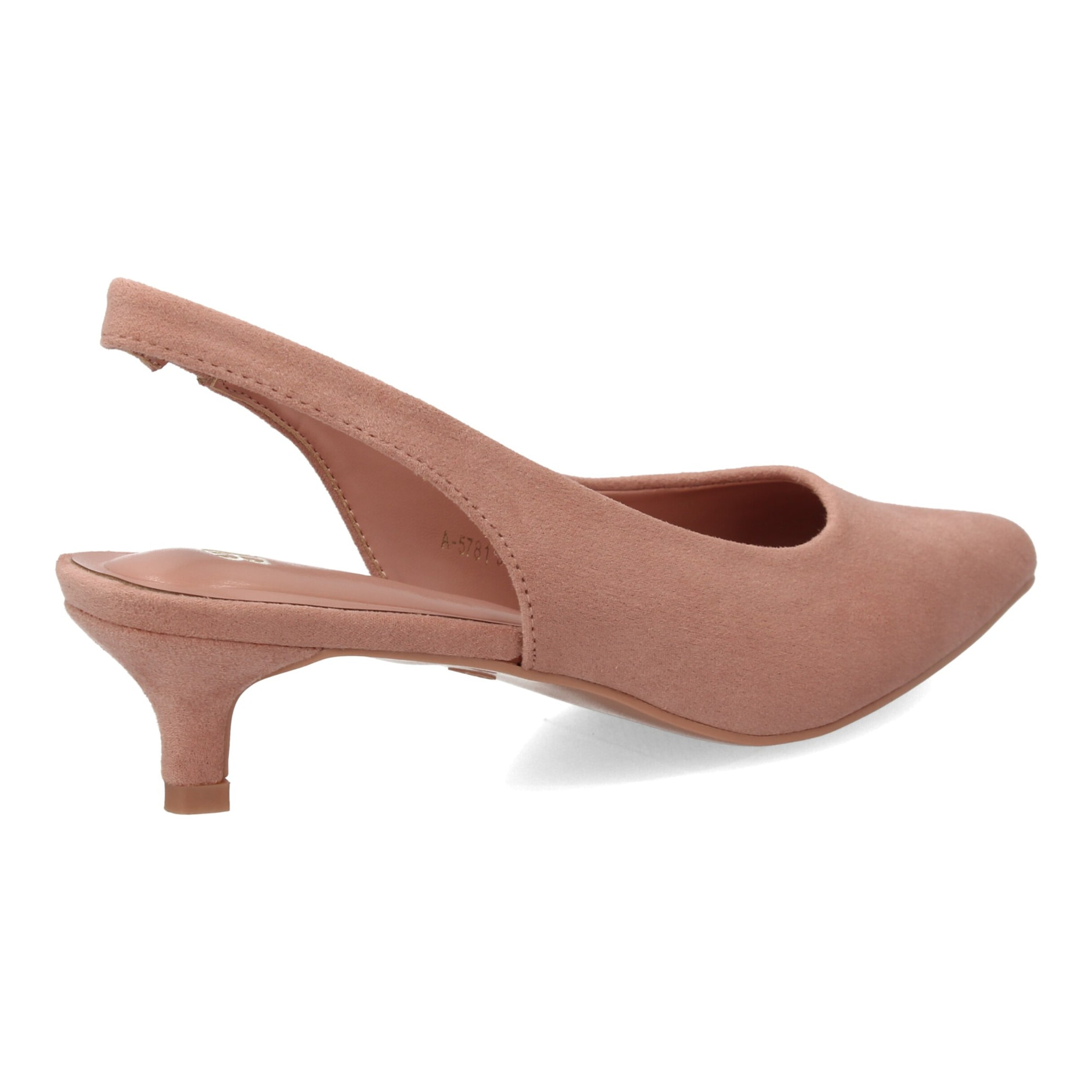 Zapato mujer slingback tacon bajo elegante