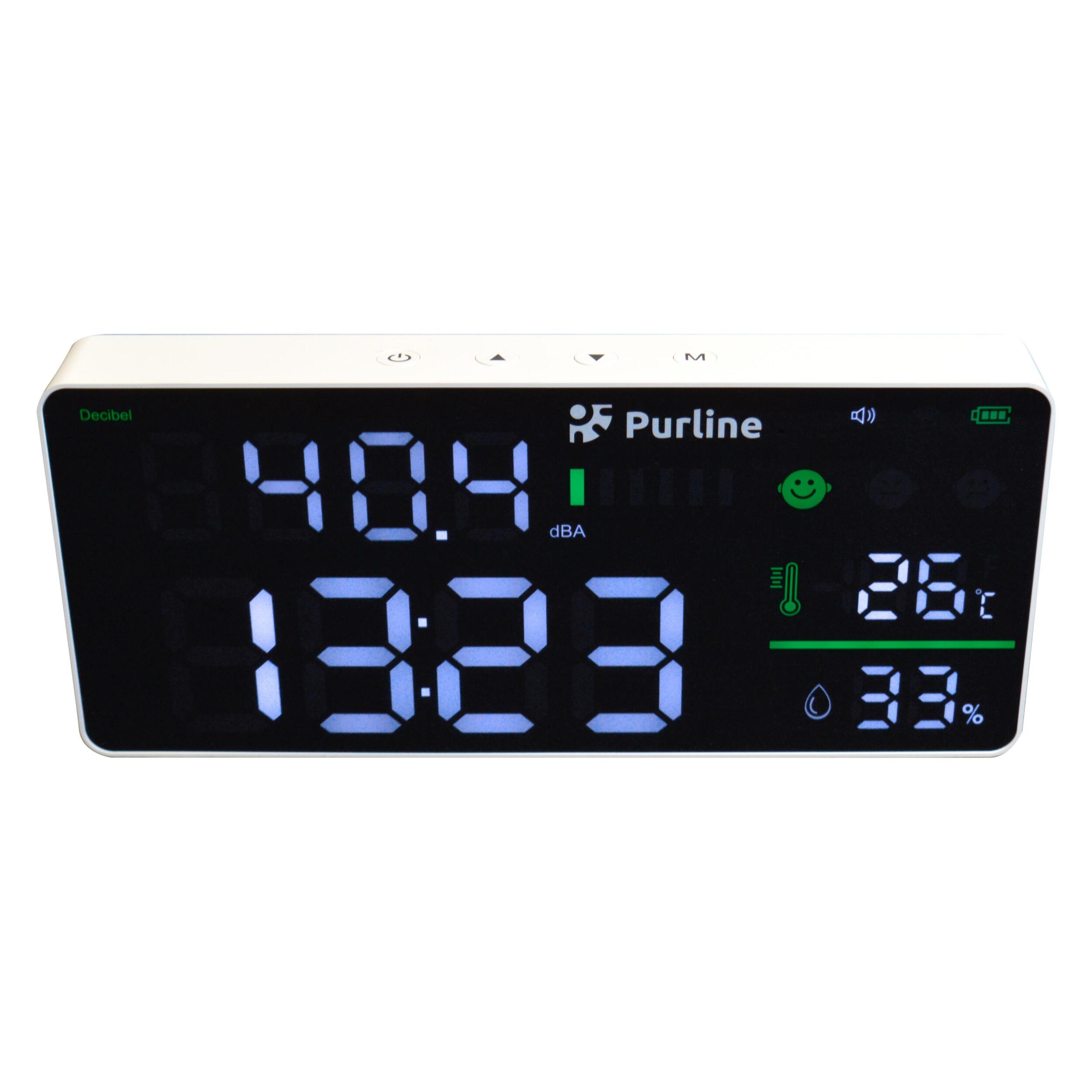 Medidor de Decibelios WIFI con control por App AIRTESTdB PURLINE