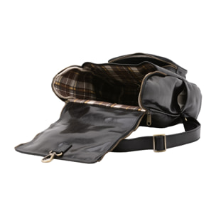 Borsa a spalla da donna - Modello Eris Elite - Vera pelle - 27.0 x 35.0 x 9.0 cm