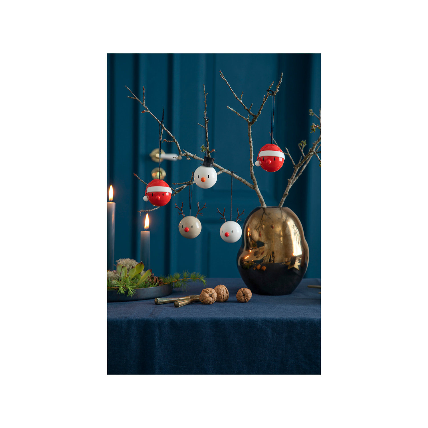 Décoration de Noël à suspendre Bonhomme de neige