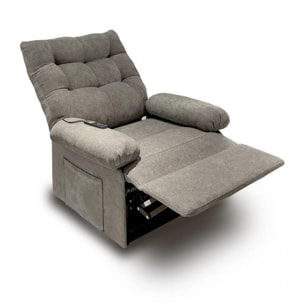 Sillón Relax Cosmo Lift Gris Tabaco