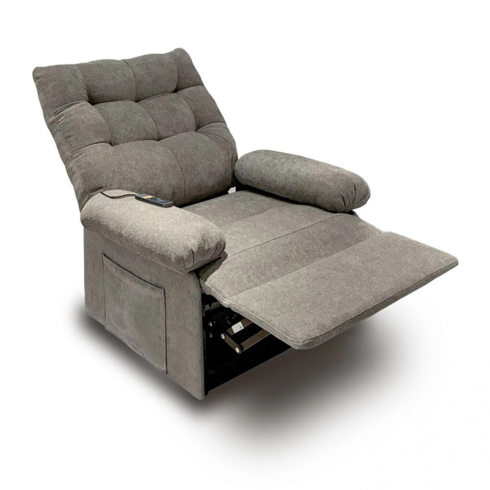 Sillón Relax Cosmo Lift Gris Tabaco