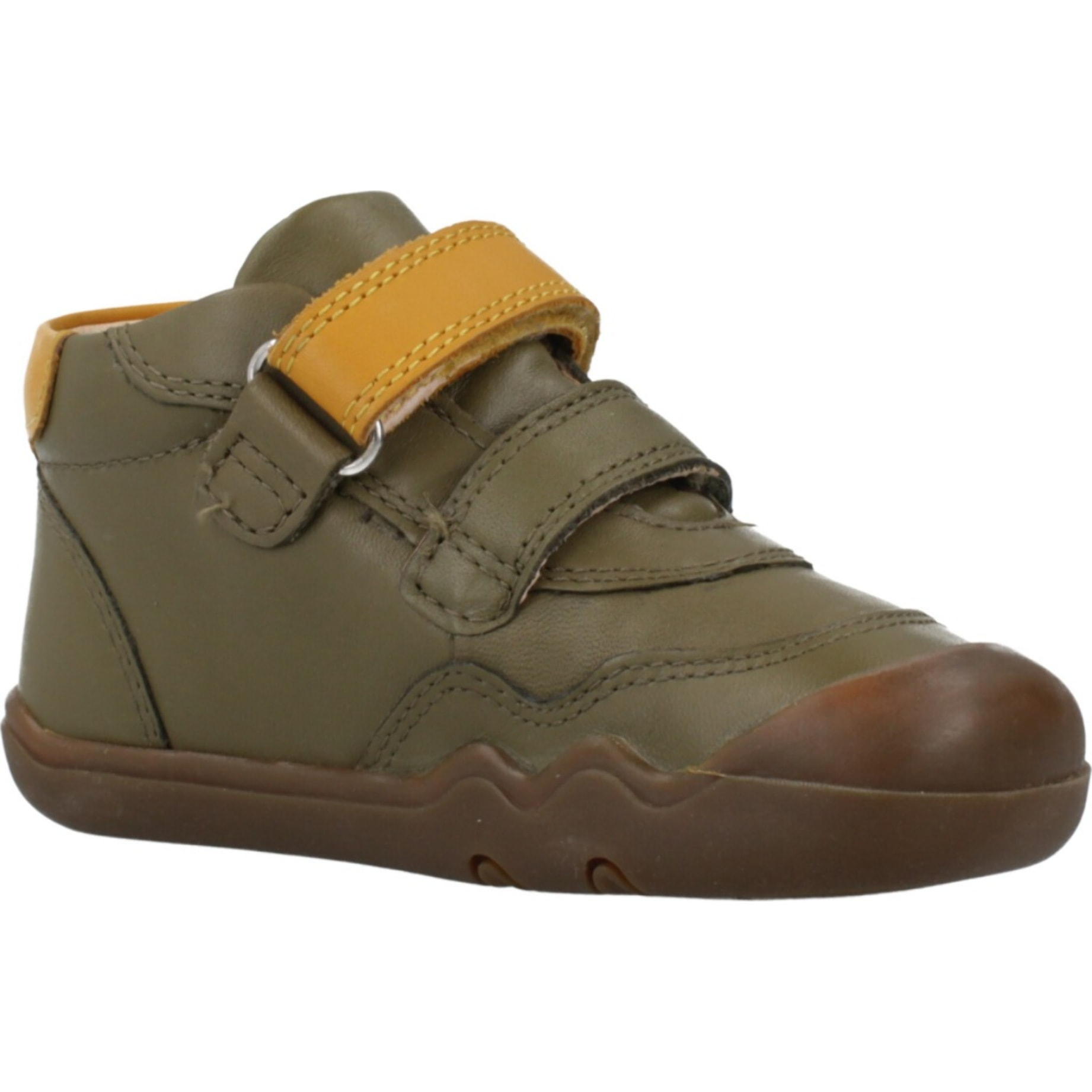 Zapatillas Niño de la marca GEOX  modelo B STEPPIEUP BOY VERDE