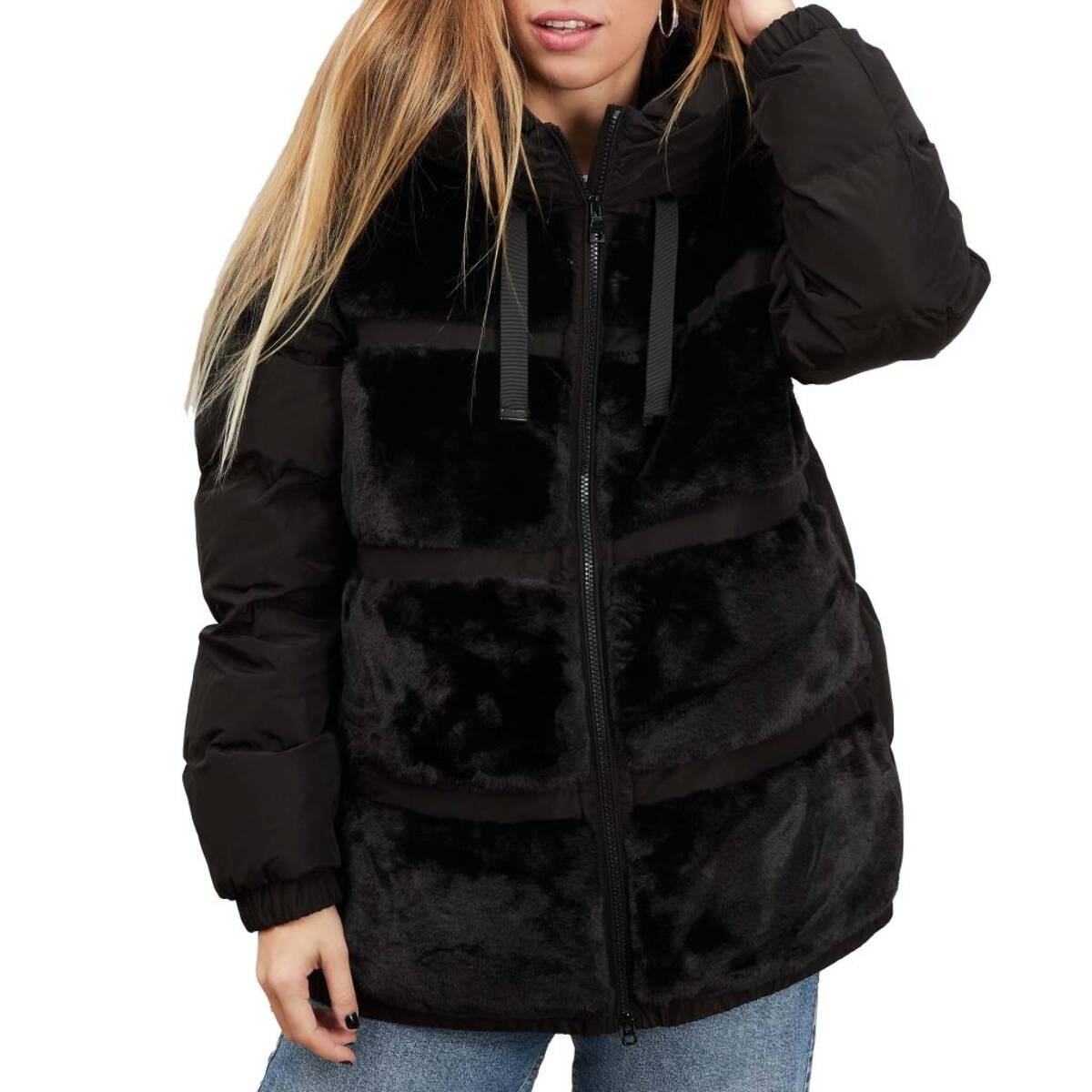 Chaqueta Mujer de la marca GEOX  modelo W RAWELLE BOMBER NEGRO