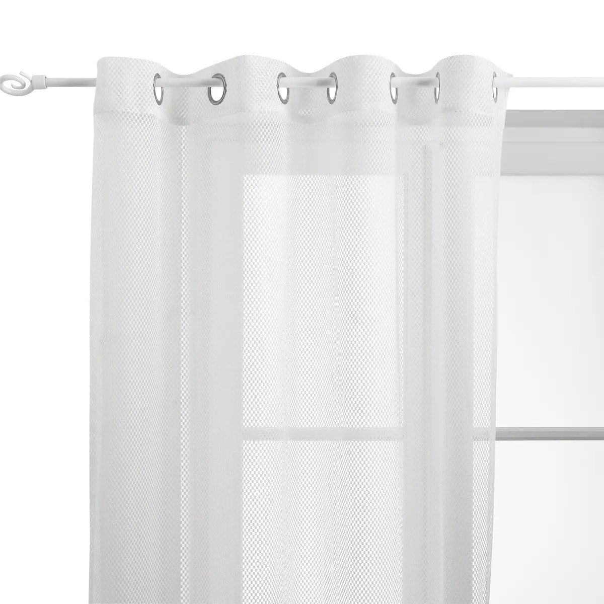 Voilage Zina 140x240cm blanc