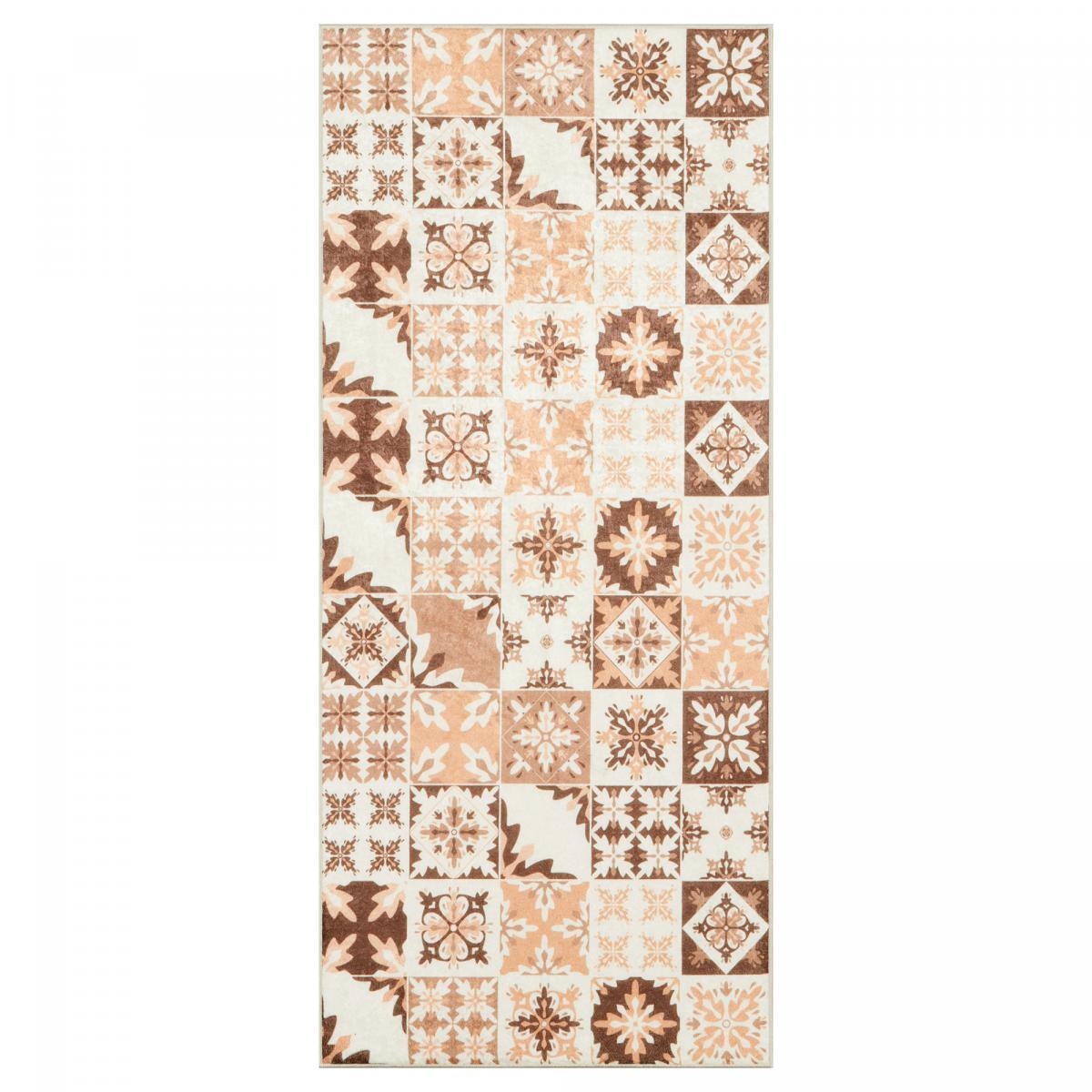 Tapis de cuisine motif carreaux de ciment BAME