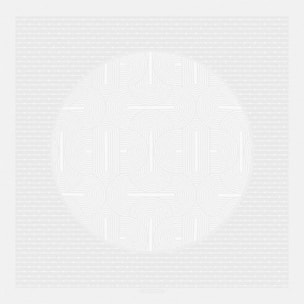 Nappe anti tache pur coton motif jacquard Le cercle blanc