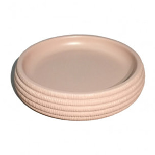Set 4 accessoires salle de bain rose - COVENTRY
