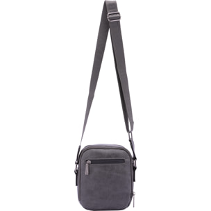 Borsa a tracolla  da uomo ecopelle Prodotto Vegano 18x15x9 cm