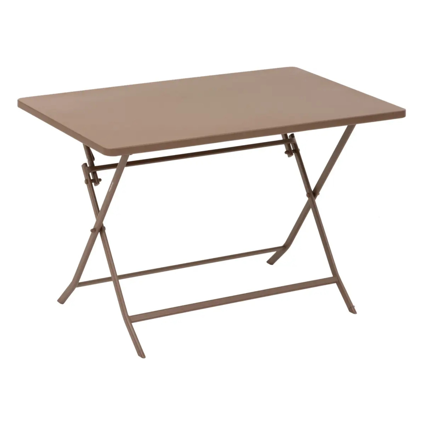 Table de jardin pliante rectangulaire "Greensboro" bronze 4 places