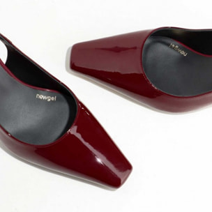 ZAPATOS DE SALÓN BURDEOS CLIFER