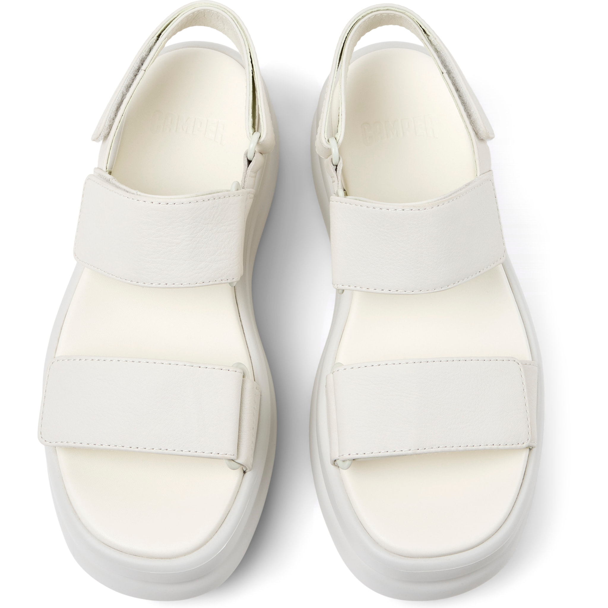 Sandalias - CAMPER Pelotas Flota Up - Blanco - Cuero liso