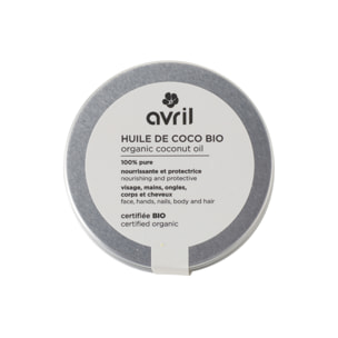Huile de coco Certifiée bio - Huile végétale 100 ml